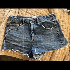 Bdg denim mom shorts